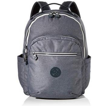 Kipling SEOUL Mochila tipo casual, 44 cm, 27 litros, Negro