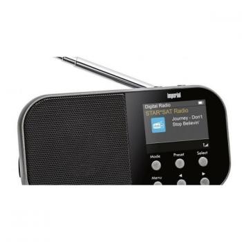 Imperial DABMAN 15 Black - Radio Portátil Analógico y Digital en Color Negro