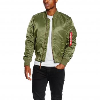 Alpha Industries Men's Sage Green MA-1 VF 59 Bomber Jacket