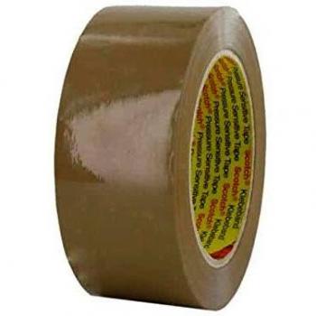 3M Ruban adhésif polypropylène Havane 50mm x 100m