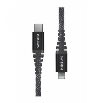 Cable de Datos USB-C / Lightning con Fibra de Aramida de 1.5m