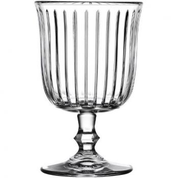 Set de 4 copas de agua Joy de cristal transparente 25,5 cl aptas para lavavajillas