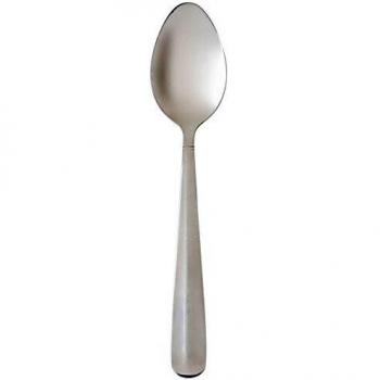 Quid EKA Cucharas para Mesa, Acero Inoxidable, Gris, 25x5.8x2.9 cm, 3 Unidades