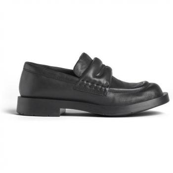 Camperlab Women's Black Leather Loafers - Size 40