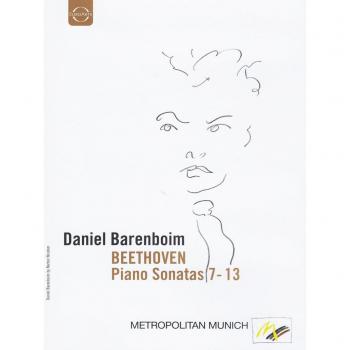 Beethoven Piano Sonatas Vol. 2 Nos. 713 Daniel Barenboim Euroarts 2066488 DVD 2012 NTSC