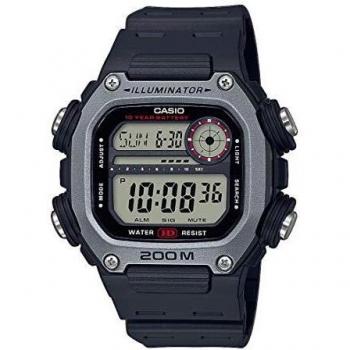 Casio Reloj para Hombre de Cuarzo con Correa en plástico DW-291H-1AVEF