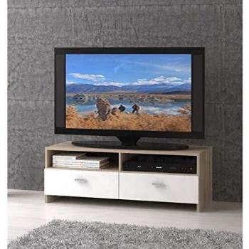 Mueble de TV Blanco 95 X 34,6 X 35,8 Cm - Móvel TV PILVI