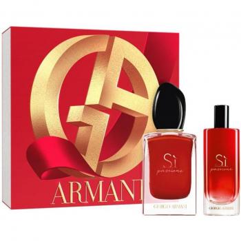 Armani Sì Passione Eau de Parfum Gift Set 50ml + Travel Spray 15ml