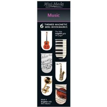 Mini-Marks Magnetic Music Bookmarks