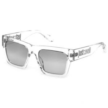 Just Cavalli Silver Mirrored Unisex Sunglasses SJC038 P79X 54MM