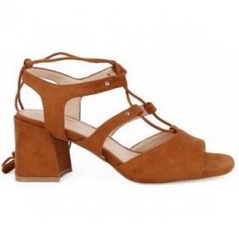 Sandalias Chika10 NOELIA 04 de Tacón Cuero/Tan