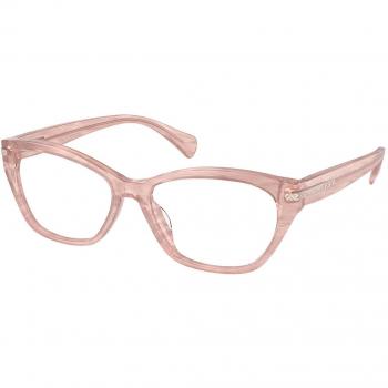 Ralph by Ralph Lauren RA7161U 6155 Women’s Eyeglasses Pink Size 55 - Frame Only - Blue Light Block Available
