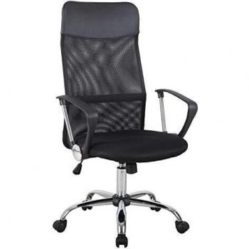 RR TLV-MC002 Silla de Oficina Giratoria Escritorio de Tela de Malla Sillon Ruedas Despacho, Universal
