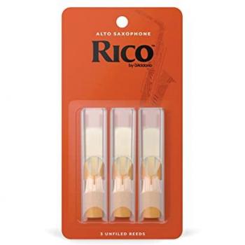 Rico by D'Addario Alto Saxophone Reeds 2.5 (3 Pack)