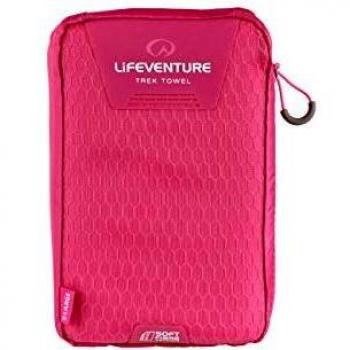 Lifeventure (Pink SoftFibre Advance Trek Towel-X, Unisex-Adult, Extra Large