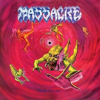 Massacre From Beyond - Pink and Black Marble Vinyl 2023 UK vinyl LP MOSH027FDR
