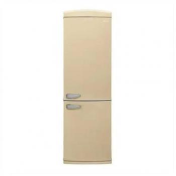 Frigorífico Combinado Retro Beige Sharp SJ NRA11RMXJD No Frost 331L Clase D