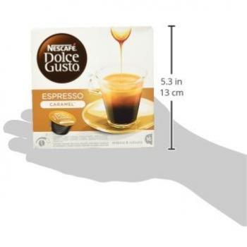 Nescafé Dolce Gusto - Espresso Caramel - Cápsulas de Café - 16 Cápsulas