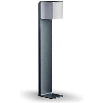 Steinel GL 80 IHF Farola LED Jardín Cubo Bolardo con Sensor 9.5W Plata