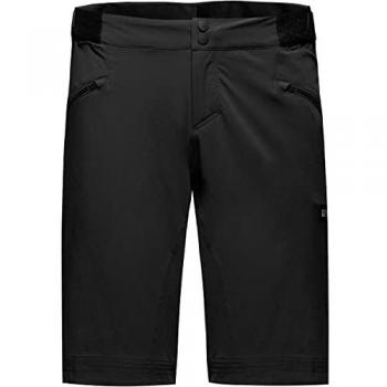 Pantalón corto Gore Wear Fernflow sin badana negro mujer tamaño M