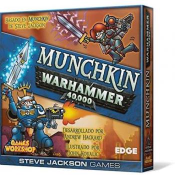 Edge Entertainment- Munchkin Warhammer 40.000-Español, Color