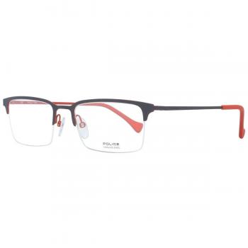 Police VPL290-5301HG Men's Optical Frame, Grey, Ø 53 mm