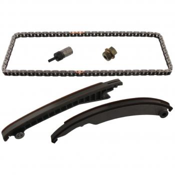 Kit de cadena de distribución FEBI BILSTEIN 37590 - Incluye eslabones, tensores y guías; diseñado para garantizar un funcionamiento óptimo del motor; fabricado con materiales de alta calidad para mayor durabilidad; compatible