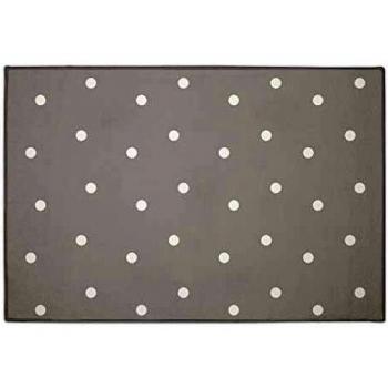 Naf Naf Alfombra 100% ALGODÓN Dots Gris