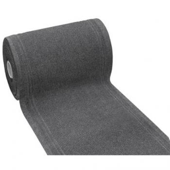Alfombra Antideslizante para Cocina y Pasillo 67x160 cm, Absorbente Color Gris Antracita