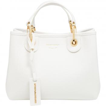 Emporio Armani Women's White Tote Handbag - Size: OS