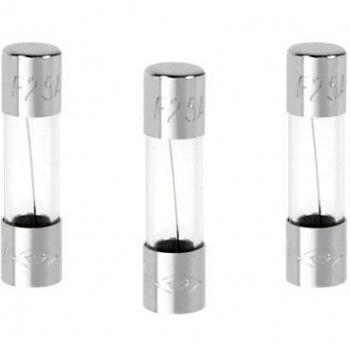 Juego de 3 fusibles de vidrio 2,5A 5x20mm
