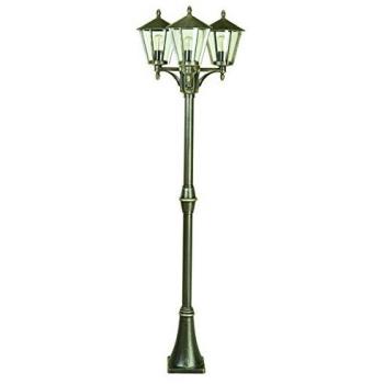 Farola rústica de 3 luces modelo 680, color marrón