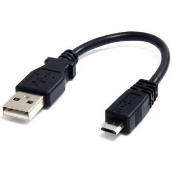 StarTech.com 6in Micro USB Cable - A to Micro B (UUSBHAUB6IN)