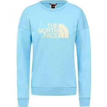 The North Face Drew Peak - Jersey de cuello de manga larga para mujer, ángel Falls Blu 2020 capa intermedia, color angel falls blu, tamaño medium