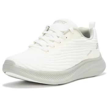 Zapatillas Skechers BOBS Moda Flex Mellow Dawn Blancas Mujer Talla 40 Lavables en Máquina