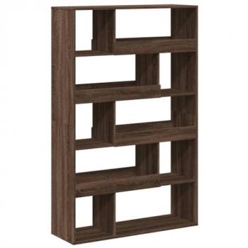 Separador de ambientes madera marrón roble 100x33x156,5 cm
