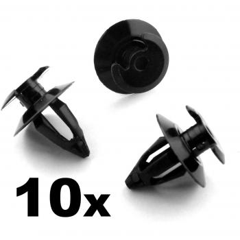 10 x Clips, remache plástico, Grapas - Cartas y ajuste de puerta Panel Forro Clips