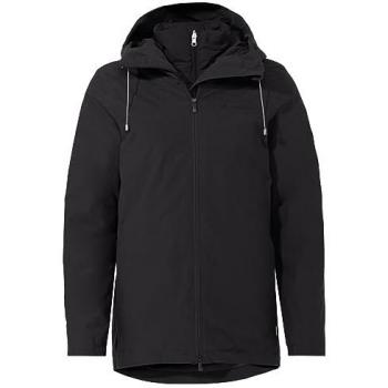 VAUDE Women's Mineo 3-in-1 Detachable Waterproof Jacket Black Size 44