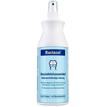 Trixie 5010 Bactazol, Desinfectante con Perfume, General - 500 ml