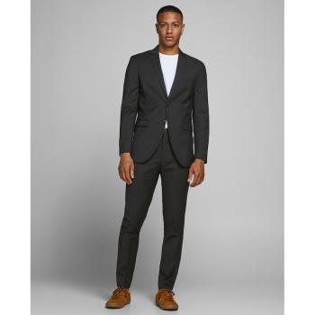 Jack & Jones Franco Men's Suit Trousers, Super Slim Fit, Black, Size 50