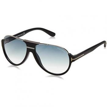 Tom Ford Men's FT0334 02W 59 Sunglasses, Black