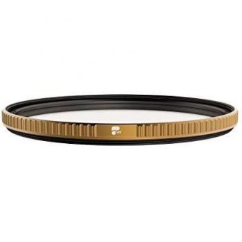 Filtro UV PolarPro QuartzLine 77mm - Protección óptica, marco de latón, neutralidad de colores