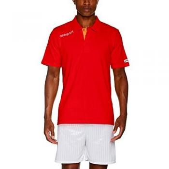 Uhlsport Essential Polo, Hombre, Rojo, S