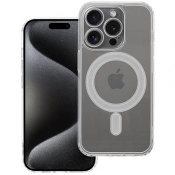 Funda Magnética Transparente para iPhone 15 Pro (6.1)