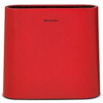 Brabantia 108129 - Soporte para cuchillos de cocina, color rojo