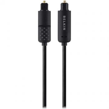 Belkin Cable de audio digital óptico con adaptador 1,8 m - negro