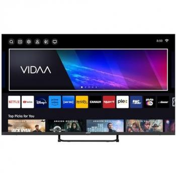 Televisor Polaroid 43 QLED UltraHD 4K Smart TV con Vidaa, Netflix, YouTube y Prime Video