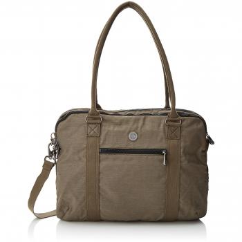 Kipling Neat Maletín, 39 cm, 13 Liters, Beige