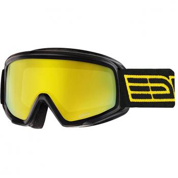 Salice 708 DAF Kids Black Sunglasses with Yellow Accents