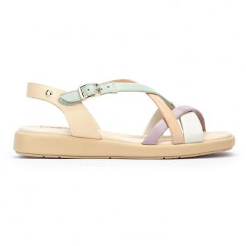 Sandalia plana de piel Pikolinos Calella W5E-0567C1 para mujer